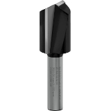 PRO Nutfräser, zweischneidig, Ø 18 x L 24,6, Schaft 8 mm