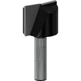 PRO Nutfräser, zweischneidig, Ø 25 x L 19,6, Schaft 8 mm