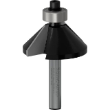 PRO Fasefräser, 45°, Schaft 1/4"