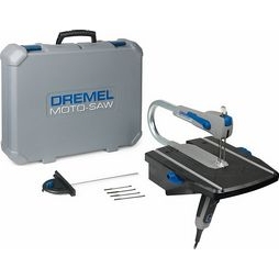 Sierra de calar compacta DREMEL Moto-Saw MS20-1/5 2 en 1 (70 W), 1 complemento, 5 accesorios