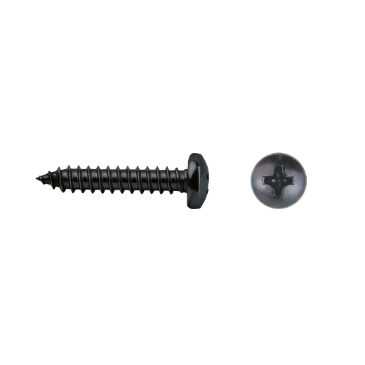 Tornillo autorroscante din 7983 negro c/gota sebo ph