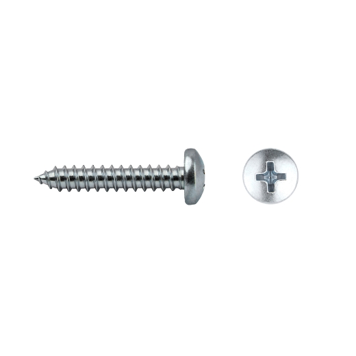 Tornillo autorroscante din 7981 zinc. c/alomada ph