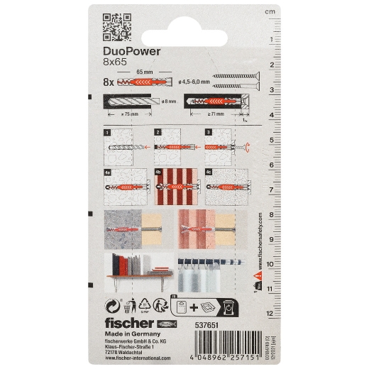 Fischer taco duopower