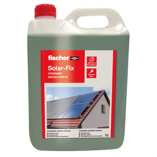 Fischer limpiador placas solares