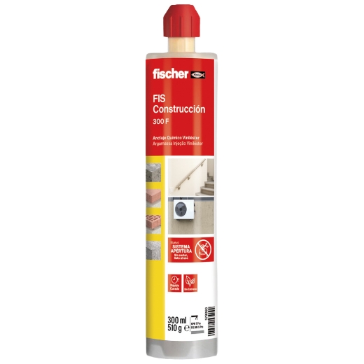 Fischer cartucho fis construccion 300f