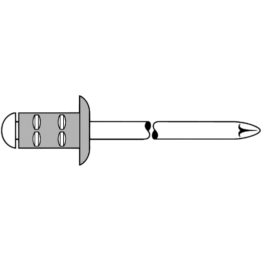 Mini-Pack PolyGrip Alu/Stahl 3,2 x 11