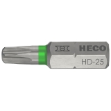 Bits, HECO-Drive, HD-25, grün, 10 St.