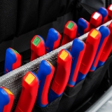 KNIPEX 00 61 10 CA ColorCode Clips anthrazit (10 Stück)  21 mm