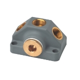 Caja de distribución del aire LVD 2 x 3/4" (0901059691)