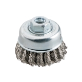 Topfbürste 65x0,35 mm/ M 14, Edelstahl, gezopft (623801000)