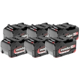 Set 6x LiPOWER Akkupack 18 V - 5.2 Ah (625152000)