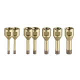 Fliesen-Diamantbohrkronen-Set "Dry", 7-teilig, M 14 (628321000)