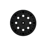 Stützteller 125 mm,weich,gelocht,f. SXE 325 Intec (631220000)