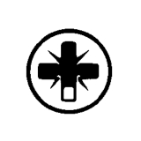 2 puntas Classic Pozidriv tam. 3/25 mm (624416000)