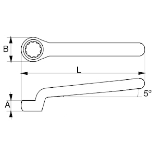 Llave Dob Estr Aislada 14