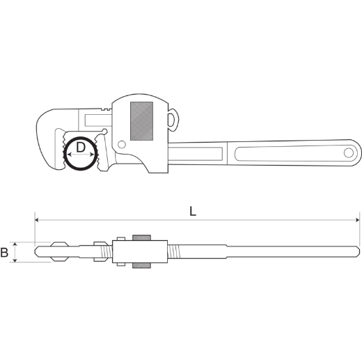 Llave Tubo Stillson 18