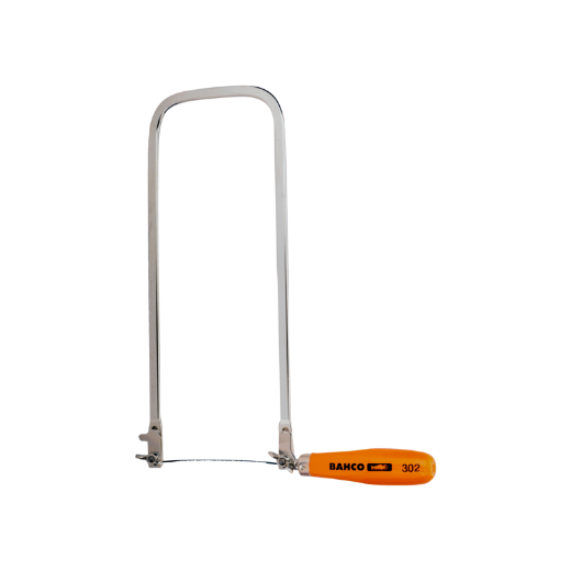 Laubsäge mit Holzgriff 130 mm