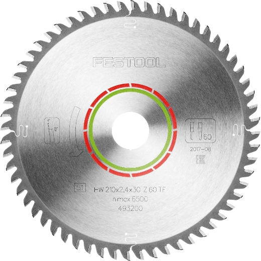 Kreissägeblatt HW 210x2,4x30 TF60
