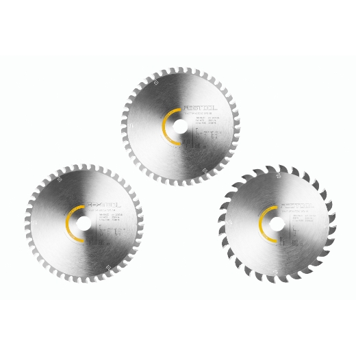 Kreissägeblatt-Set KSB-SORT/3 W 168x1,8