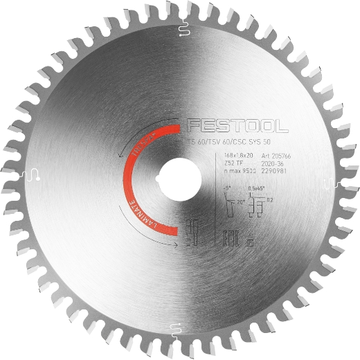 Kreissägeblatt HW 168x1,8x20 TF 52